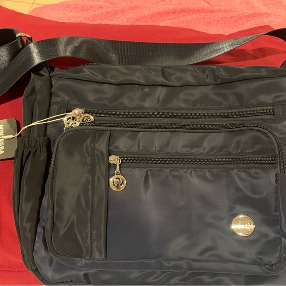 Mintegra Women Shoulder Handbag Roomy Multiple Pockets Bag Ladies - Picture 9 of 12